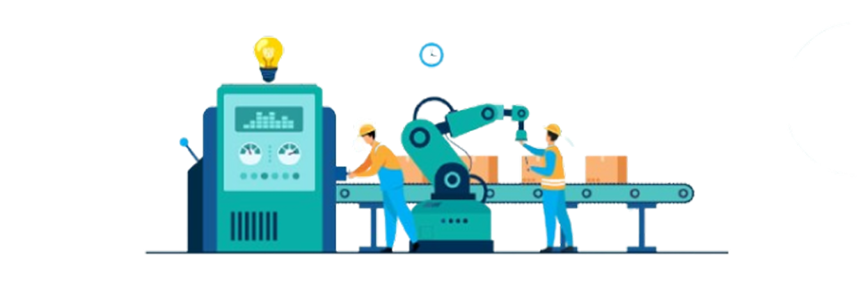 PersivX dashboard for Production and Lean Manufacturing