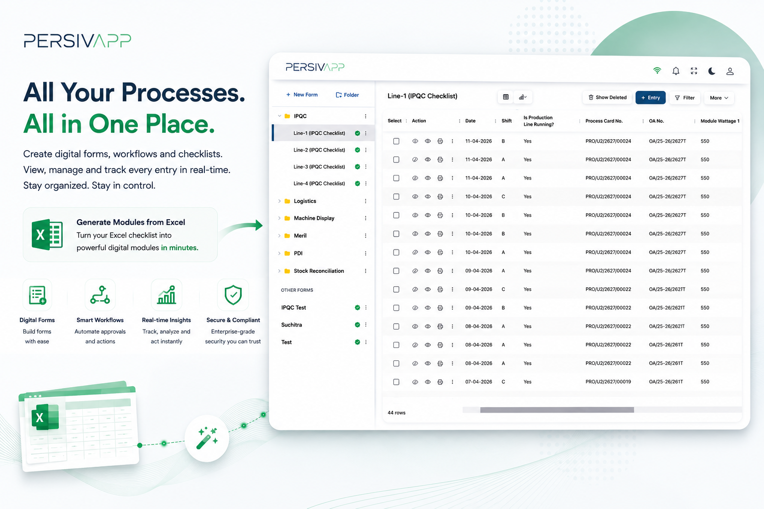 PersivApp Form